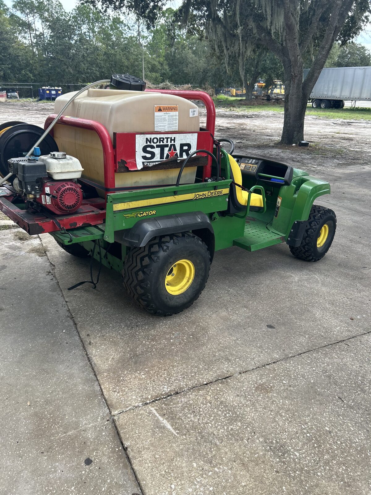 Williams Greenspaces equipment on a commercial property
